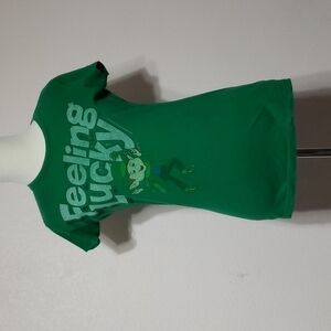 Feeling Lucky Green Top Size L